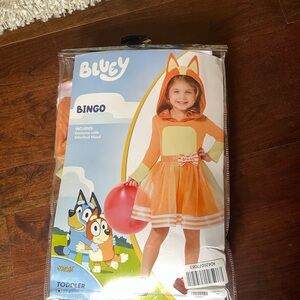 Spirit Orange Bingo Kids Costume